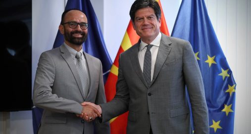 Info Shqip: Shasivari takohet me ambasadorin e BE-së, Rokas: Përkushtim për reforma sipas standardeve evropiane