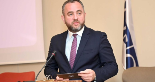 Info Shqip: Toshkovski: Nga tani edhe motoçiklistët do të sanksionohen automatikisht përmes sistemit “Qyteti i Sigurt”