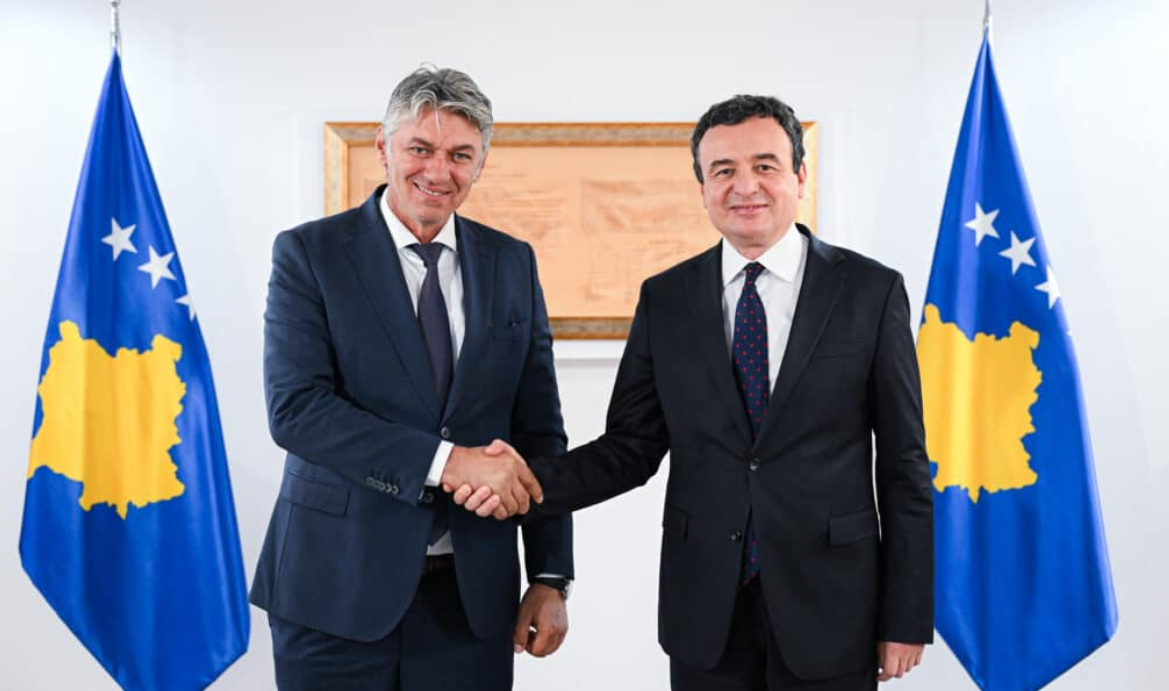 Takimi i rëndësishëm: Albin Kurti dhe Ziadin Sela diskutuan bashkëpunimin ndërmjet Kosovës dhe Maqedonisë së Veriut

