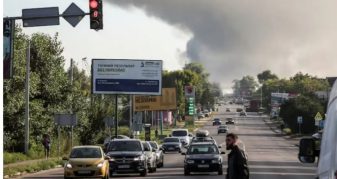 Info Shqip: Rusia godet kryeqytetin e Ukrainës me valë dronësh