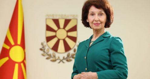 Info Shqip: Siljanovska-Davkova: Armata e Maqedonisë është faktor stabiliteti dhe siguri në NATO