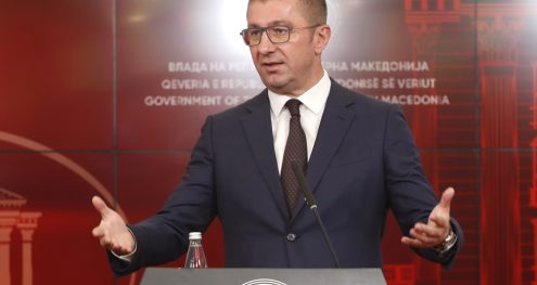 Info Shqip: Mickoski premton: Çmimi i energjisë elektrike nuk do të rritet, mund edhe të ulet