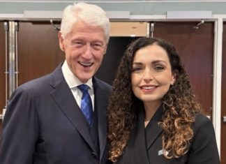 Osmani takohet me Bill Clintonin në SHBA