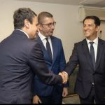 Info Shqip: Bekim Sali në takim me Albin Kurtin në Nju Jork: RMV dhe Kosova janë fqinjë me lidhje të afërta