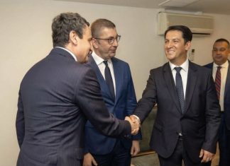 Bekim Sali në takim me Albin Kurtin në Nju Jork: RMV dhe Kosova janë fqinjë me lidhje të afërta