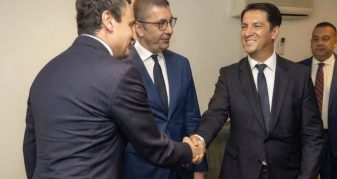 Info Shqip: Bekim Sali në takim me Albin Kurtin në Nju Jork: RMV dhe Kosova janë fqinjë me lidhje të afërta