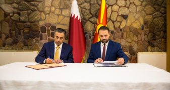 Info Shqip: Ministri Durmishi mirëpret ministrin e Punës së Katarit! Nënshkruhet Memorandumi për bashkëpunimin institucional në fushën e punës
