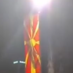 Tirana vendos flamujt të Maqedonisë, shënohet 35-vjetori i Pavarësisë