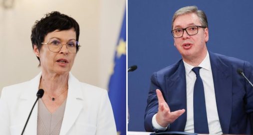 Info Shqip: Marta Kos anuloi vizitën në Beograd, reagon Vuçiç: Nuk mund të më japë leksione, s’do të lejoj të poshtërojnë vendin!