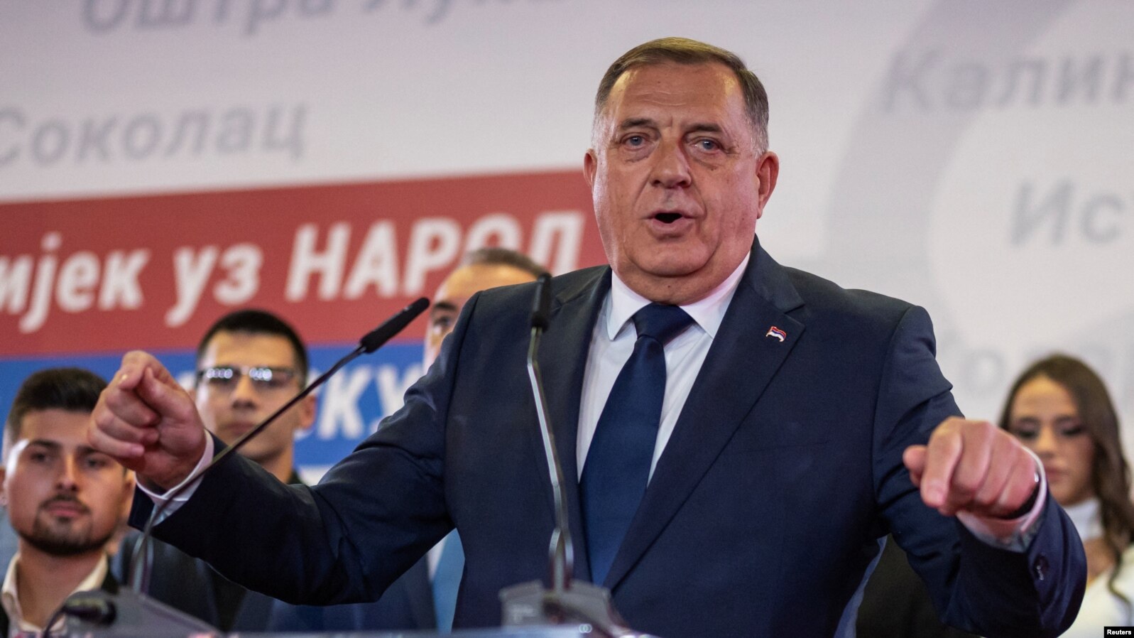Dodik dhe partitë nacionaliste dominojnë zgjedhjet në Bosnje
