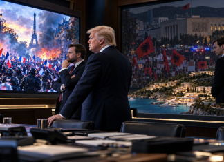 Pse Trump merret me protestat në Francë, por hesht për ato në Shqipëri?