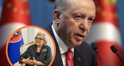 Info Shqip: Erdogan uron presidenten Justina Shiroka-Pula: Bashkëpunimi me Kosovën do të vazhdojë të zhvillohet