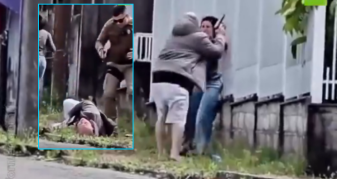 Info Shqip: Policia braziliane shpëton gruan nga duart e dhunuesit, po e mbante peng me armë në kokë (VIDEO)