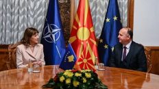 Info Shqip: Gashi dhe Haxhiu kërkojnë thellimin e partneritetit mes Kosovës dhe Maqedonisë së Veriut