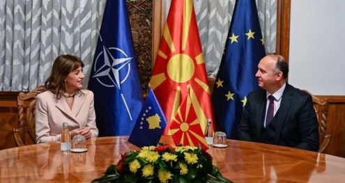 Info Shqip: Gashi dhe Haxhiu kërkojnë thellimin e partneritetit mes Kosovës dhe Maqedonisë së Veriut