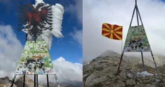 Info Shqip: Hiqet shqiponja dykrenare nga maja e Korabit, reagon Federata Shqiptare e Alpinizmit dhe Turizmit Malor