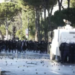 Info Shqip: Dhuna dhe kaosi në Tiranë, reagon për herë të parë OKB
