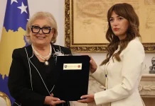 Justina Shiroka-Pula merr zyrtarisht detyrën e Presidentes së Republikës së Kosovës