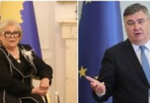 Presidenti kroat ia zgjatë dorën presidentes Shiroka-Pula: Bashkë me ne në NATO dhe BE!