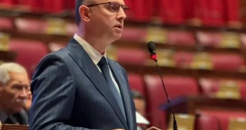 Info Shqip: Kryeparlamentari i Maqedonisë së Veriut në Romë: Institucione të forta për zbatimin e rregullave ndërkombëtare