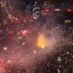 Tubim madhështor i “Listës së Studentëve” në Serbi, pamjet nga Beogradi